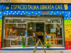 Outside   at Arrebato Cafe in Buenos Aires