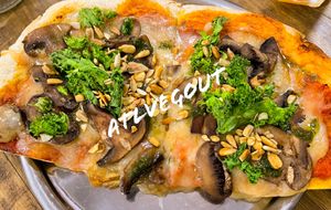 Pizza   at Arrebato Cafe in Buenos Aires