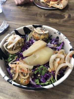 Vegan bowl  at Arrebato Cafe in Buenos Aires