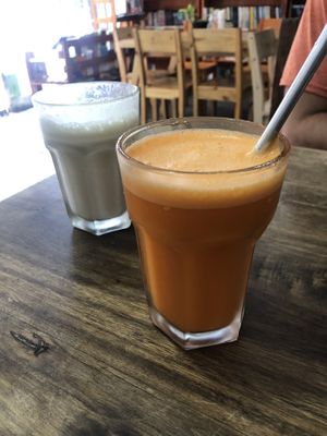 Smoothies (Energize and Vital)  at Arrebato Cafe in Buenos Aires