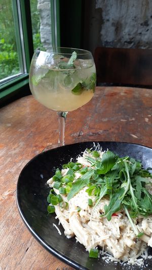 Pasta and Lemonade at F-hoone in Tallinn