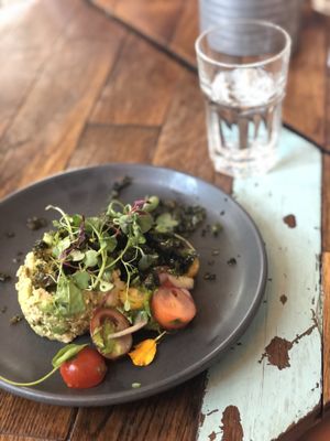 Tofu avocado tartare  at F-hoone in Tallinn