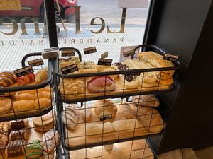 Display, from inside store at Le Panem - Recoleta in Buenos Aires