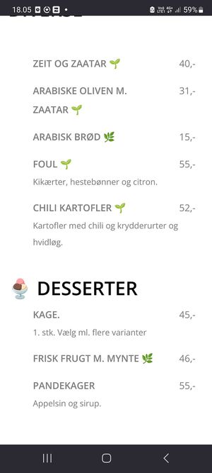 Zatar, chili potatoes at Café MOMU in Copenhagen