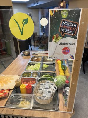 Wrap-Auswahl  at Backzeit in Esslingen