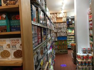 An aisle at the Health Nuts. at The Health Nuts - East Side Uptown in New York City
