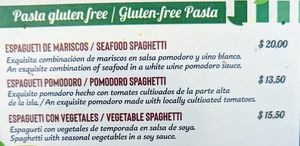 Menu 4 of 9, March 2023 at Soy Bonsai - Maybe closed in Puerto Villamil