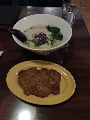 Vegan Crispy pork ramen at East Tao Ramen in Denver