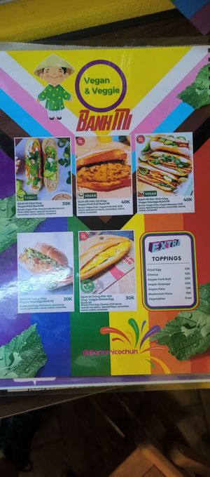  at Bánh mì cô Chun  in Hanoi