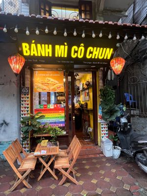 New look!! Lovely shop  at Bánh mì cô Chun  in Hanoi