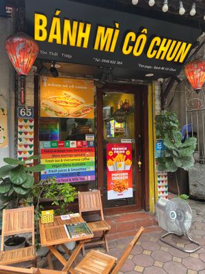  at Bánh mì cô Chun  in Hanoi