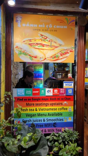  at Bánh mì cô Chun  in Hanoi