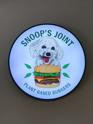 Cute signage at Snoop's Joint in Bangkok