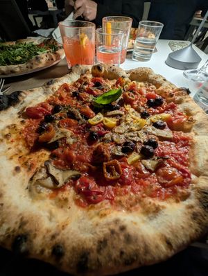  at Palazzo Petrucci Pizzeria in Naples