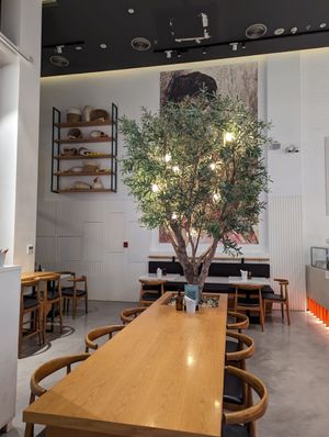 Indoor area at La Fabbrica Italiana in Dubai