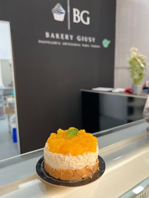 Cheescake mango  at Bakery Giusy in Gran Canaria