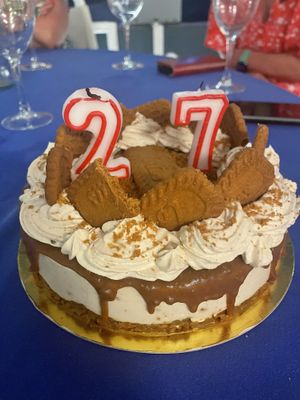 lotus biscoff cheesecake  at Bakery Giusy in Gran Canaria