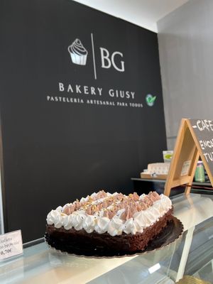 Brownie 💚 at Bakery Giusy in Gran Canaria