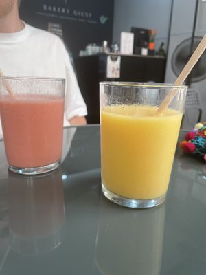 Smoothies  at Bakery Giusy in Gran Canaria