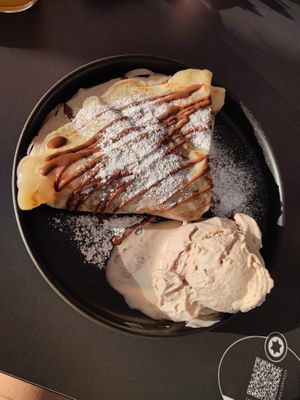 Crepe de Nutella at Bakery Giusy in Gran Canaria