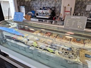 All vegan ice cream at Bakery Giusy in Gran Canaria