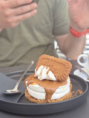 Lotus cheesecake   at Bakery Giusy in Gran Canaria