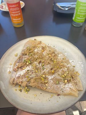 Crêpe with pistachio cream  at Bakery Giusy in Gran Canaria
