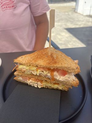 Vuna mayonnaise sandwichh  at Bakery Giusy in Gran Canaria