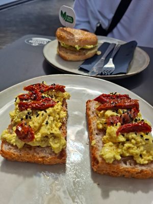 Scrambled 'Egg' glutenfrei möglich at Bakery Giusy in Gran Canaria