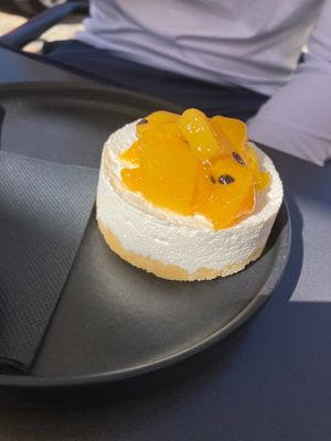 maracuja cheesecake at Bakery Giusy in Gran Canaria