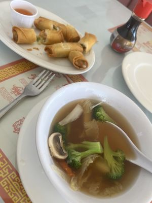 Soup good   at Garden Wok in Tarzana