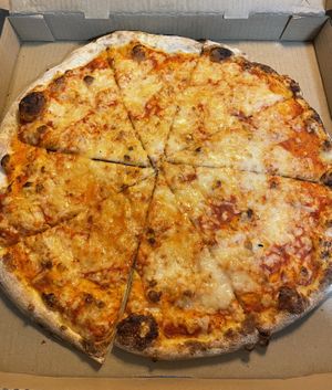 Large vegan cheese  at Fire Engine Pizza Company 3 in Shelton