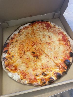 Large vegan cheese pie ($25)  at Fire Engine Pizza Company 3 in Shelton