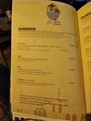  at Don Gallo - Comida Mexicana in Rothenburg Ob Der Tauber