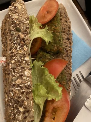 Burger  at Caffè delle Guide in Alagna Valsesia