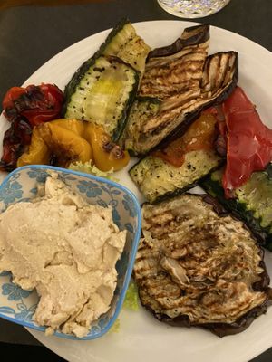 Vegetables  at Caffè delle Guide in Alagna Valsesia