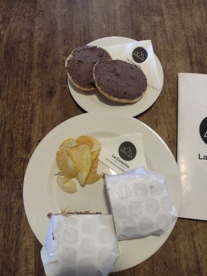  at La Cosecha Coffee & Bakery in Otavalo