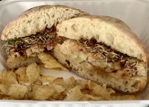 Tuna sandwich   at El Cafecito in San Juan