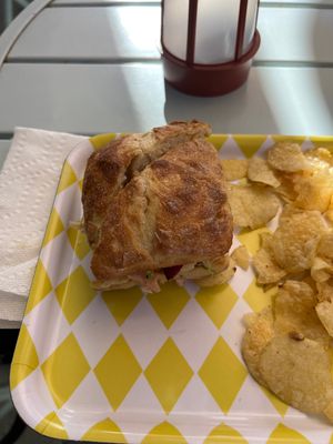 Vegan tuna salad sandwich  at El Cafecito in San Juan