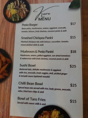  at Kure Juice Bar in Apia