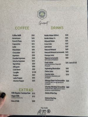   at Green Bag Coffee in Merida