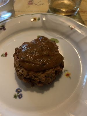 Vegan cutlet   at La Sidreria in Milan