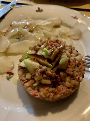 Vegan tartare  at La Sidreria in Milan