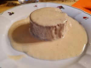 Vegan steak at La Sidreria in Milan