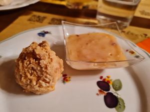Dessert at La Sidreria in Milan