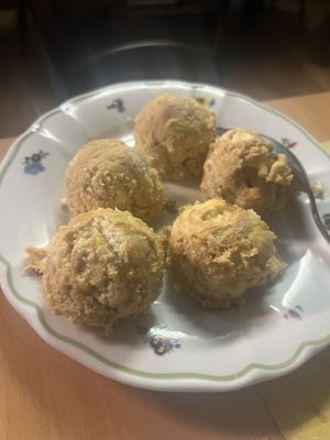 Calvados dessert  at La Sidreria in Milan