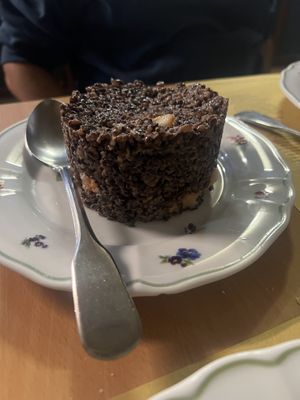 Rice with fake shrimps  at La Sidreria in Milan