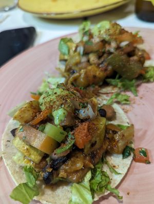 Leckere Taccos at Con Limone Y Sal in Tenerife