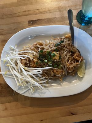 Tofu pad Thai   at Mama D in Bangor