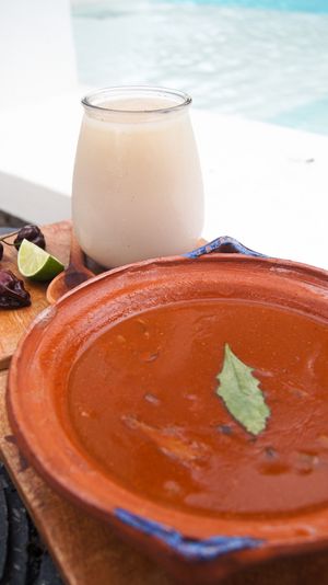 Chilpachole de hongos   at Umi Vegan  in Playa Del Carmen